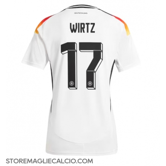 Germania Florian Wirtz #17 Maglia Gara Casa Repliche Europei 2024